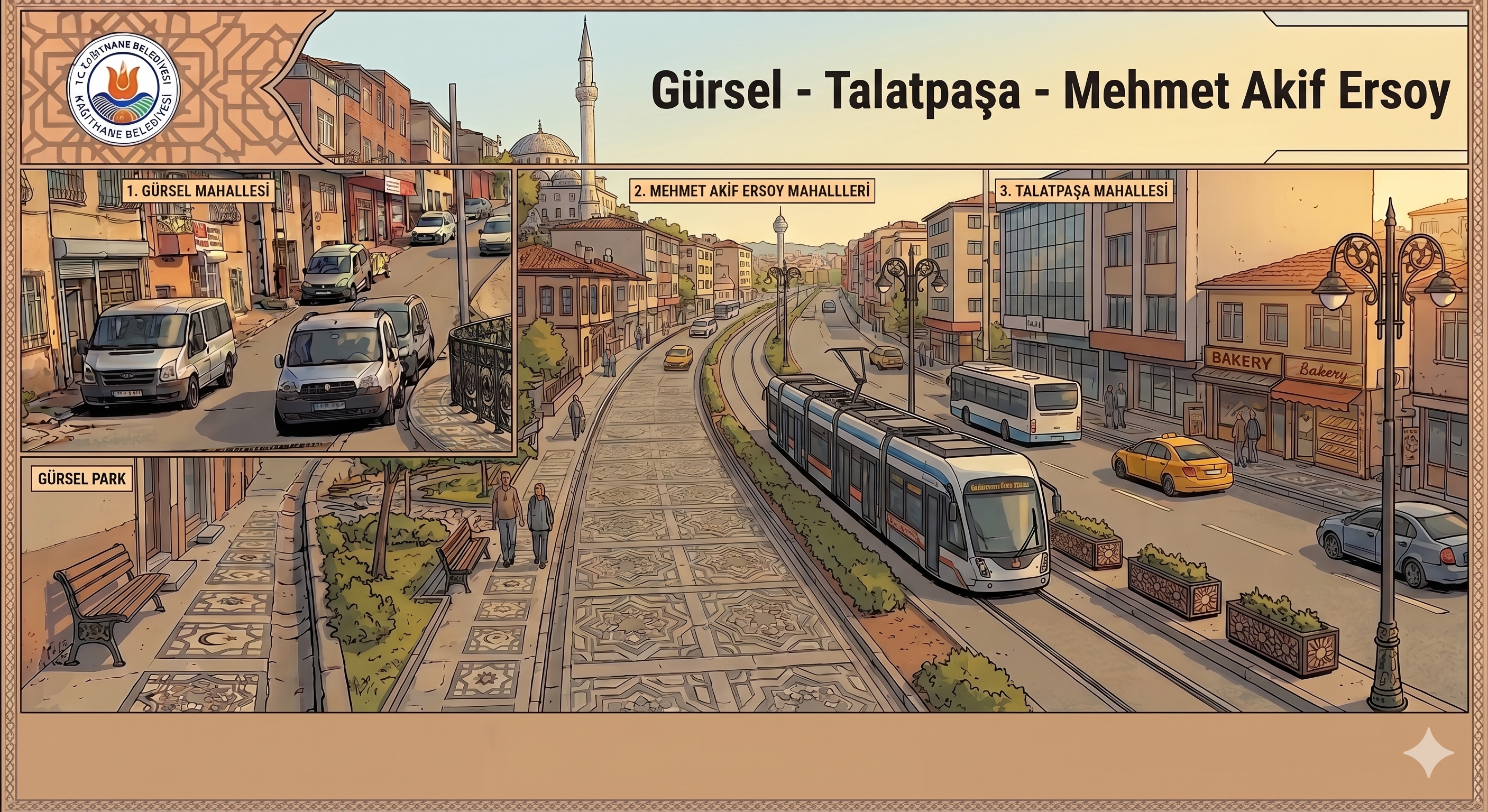 2. Bölge Mehmet Akif Ersoy - Talatpaşa - Gürsel 