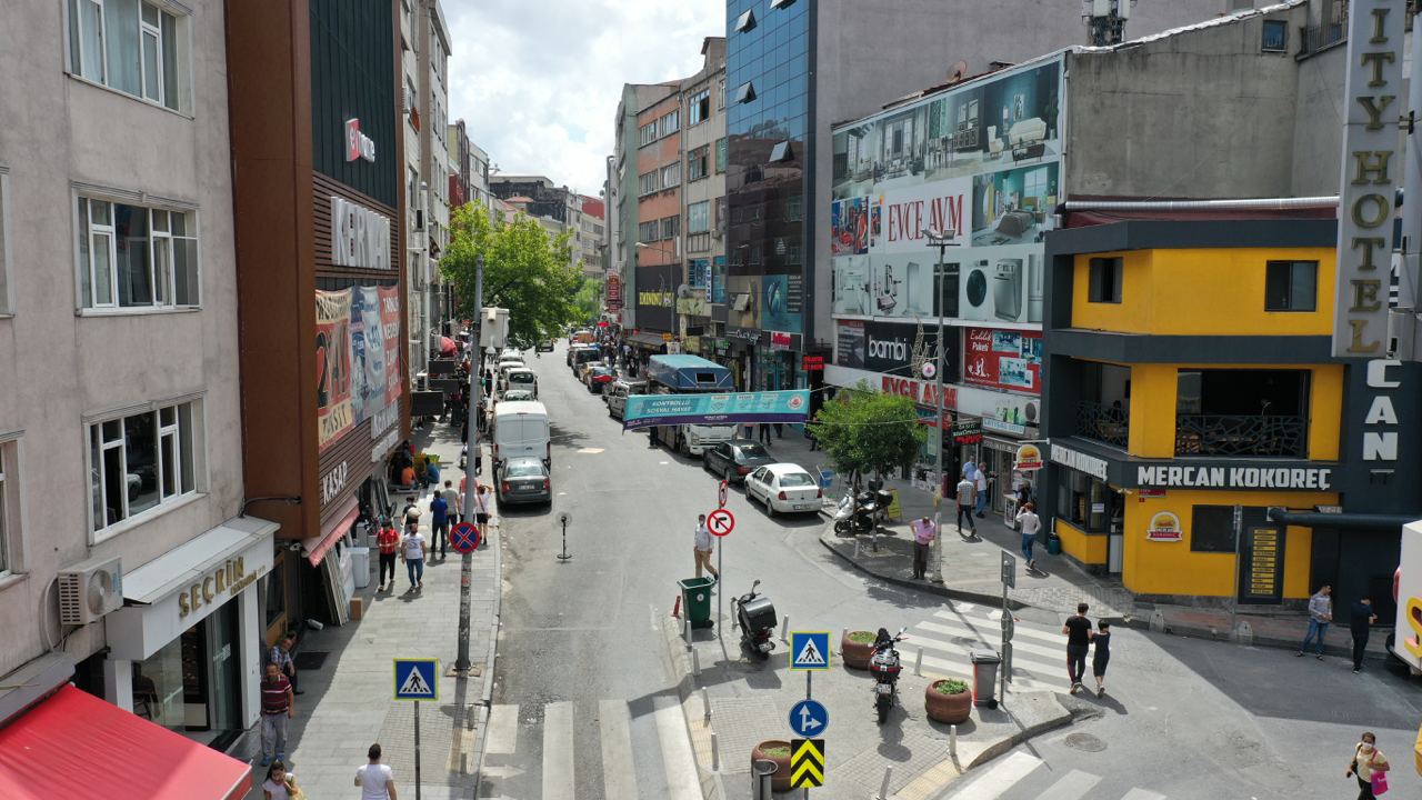 Çağlayan Mahallesi Vatan Caddesi Prestij Yol Düzenleme — Çalışma Öncesi