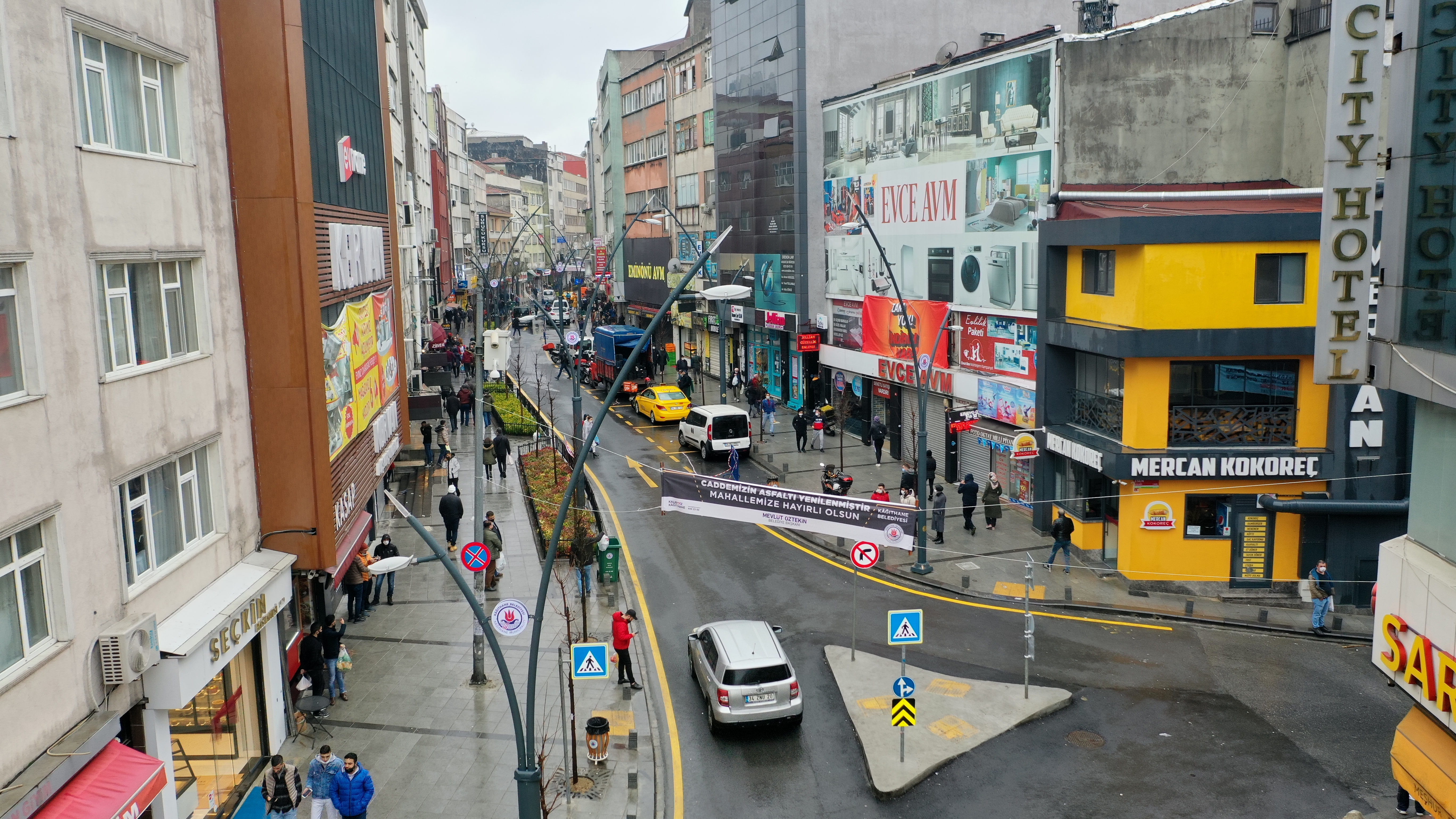 Çağlayan Mahallesi Vatan Caddesi Prestij Yol Düzenleme — Çalışma Sonrası