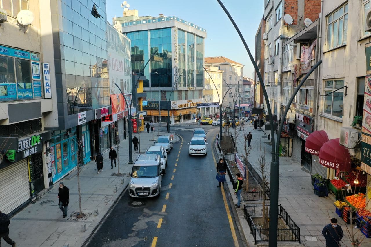 Çağlayan Mahallesi Vatan Caddesi Prestij Yol Düzenleme — Çalışma Sonrası