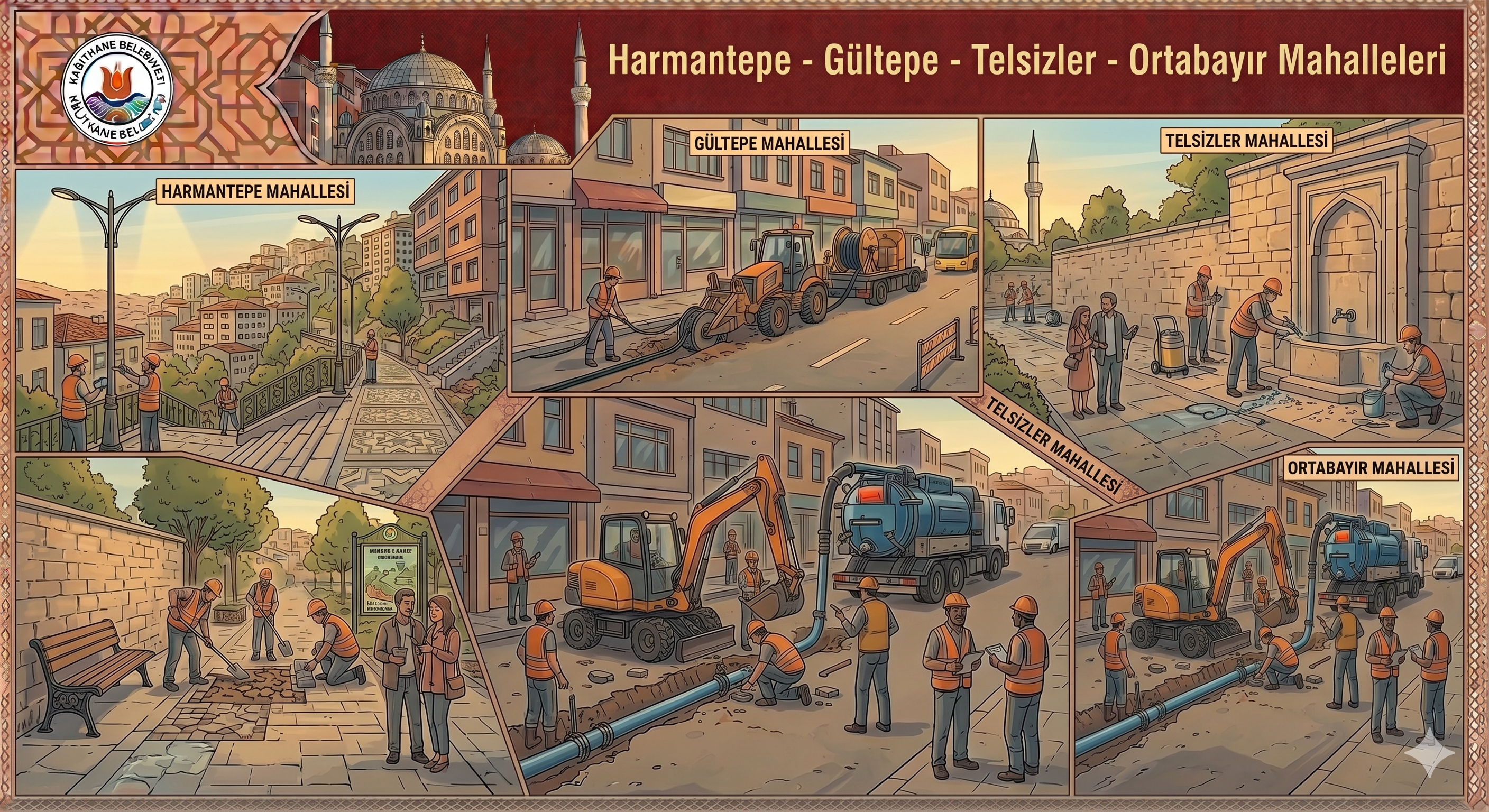 4. Bölge Harmantepe - Gültepe - Telsizler - Ortabayır