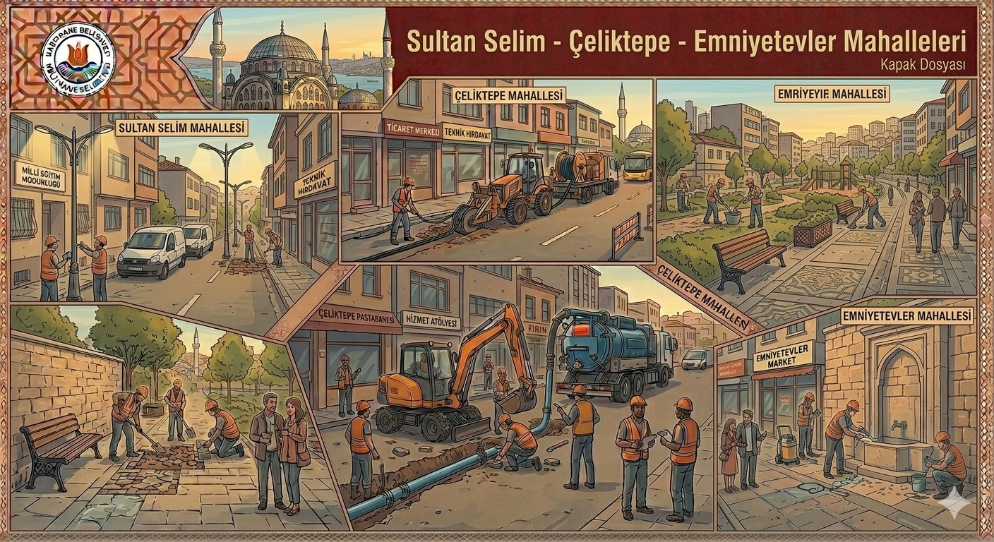 5. Bölge Sultan Selim - Emniyetevleri - Çeliktepe