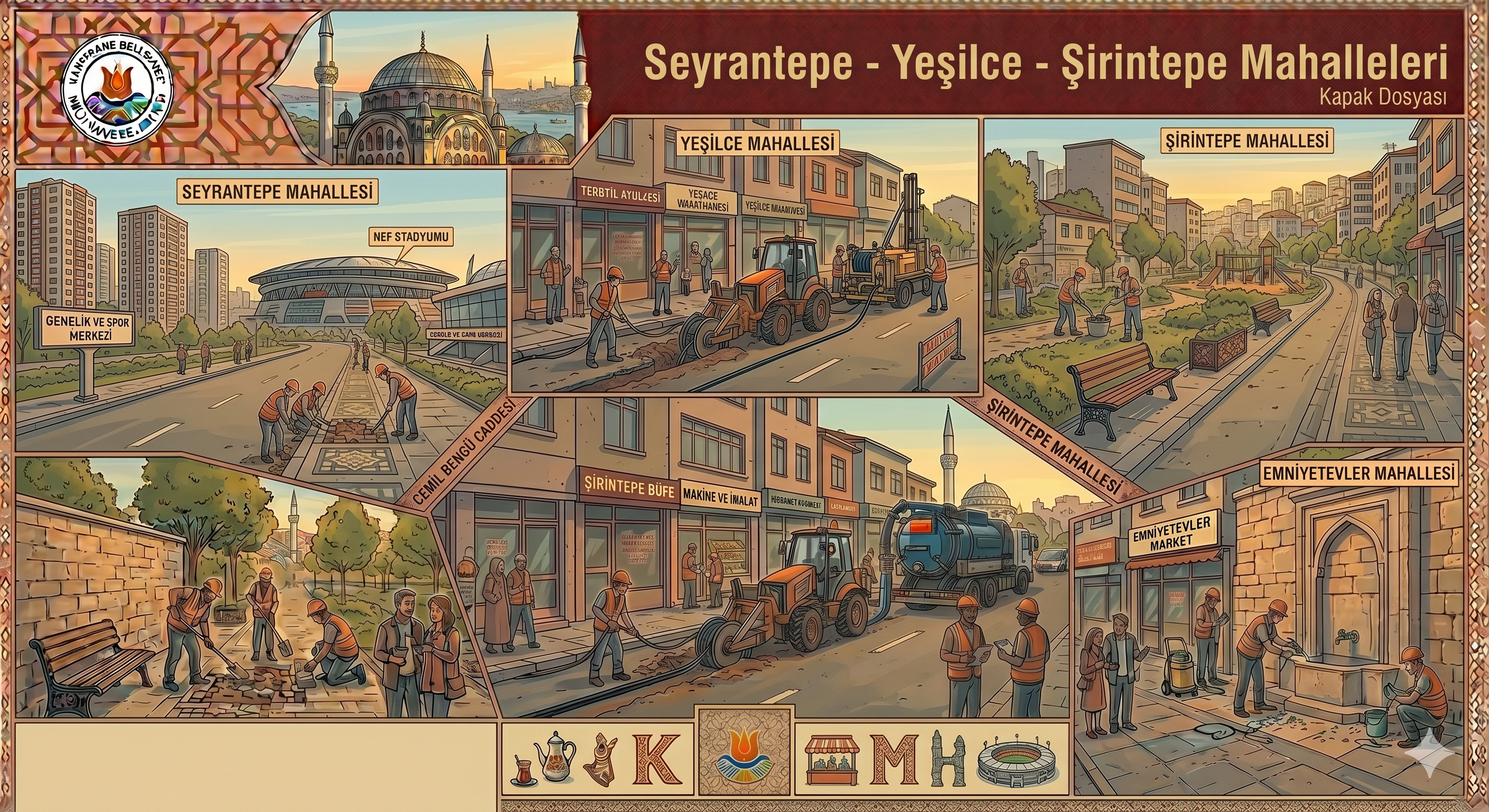 6. Bölge Seyrantepe - Yeşilce - Şirintepe